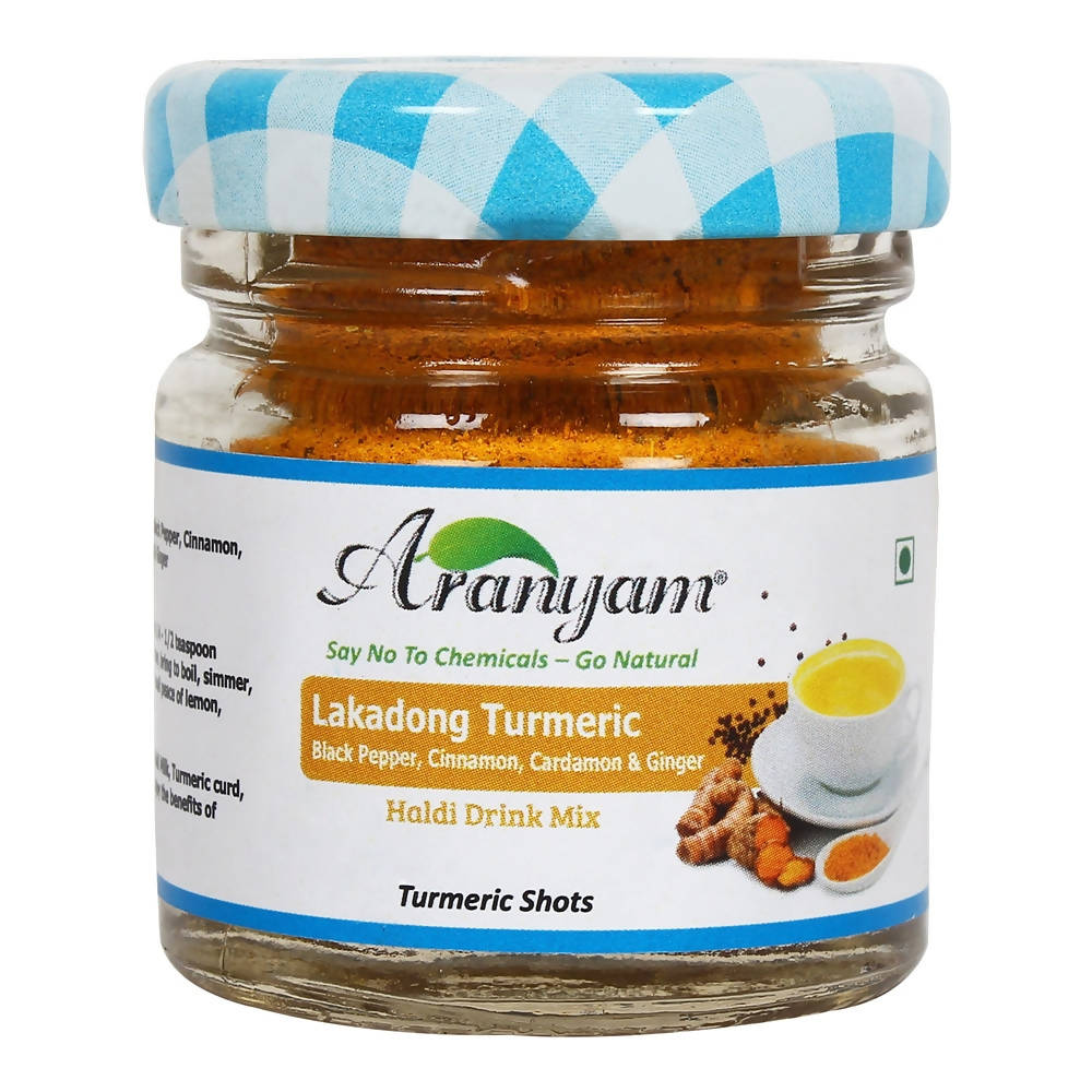 Aranyam Lakadong Turmeric Black Pepper, Cinnamon, Cardamon & Ginger - BUDNE