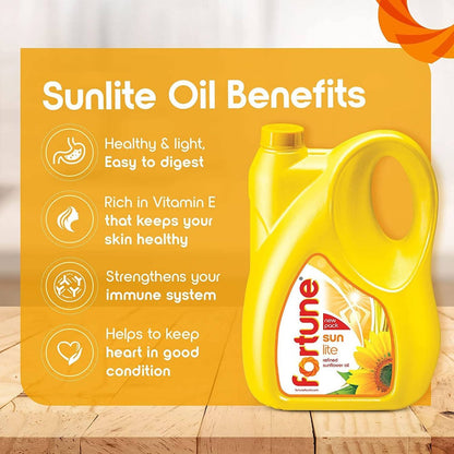 Fortune Sunlite Refined Sunflower Oil