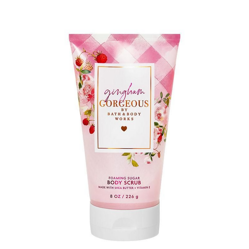 Bath & Body Works Gingham Gorgeous Foaming Sugar Body Scrub