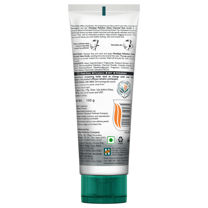 Himalaya Herbals Pollution Detox Charcoal Face Scrub