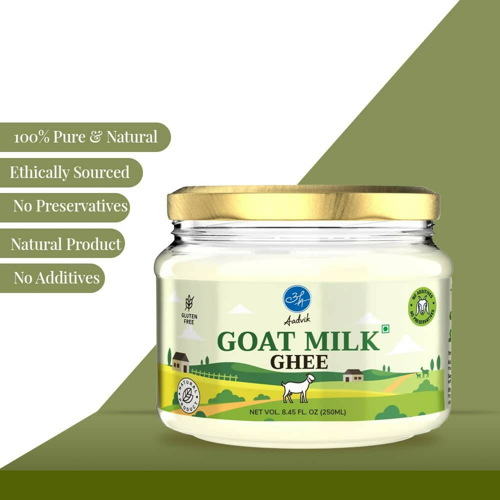 Aadvik A2 Goat Milk Ghee with Ayurvedic Benefits