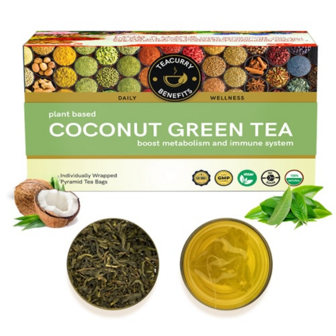 Teacurry Coconut Green Tea Bags