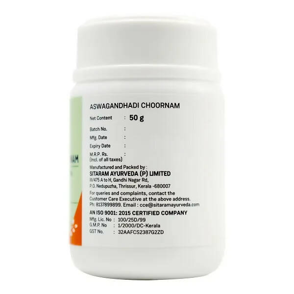 Sitaram Ayurveda Ashwagandha Choornam