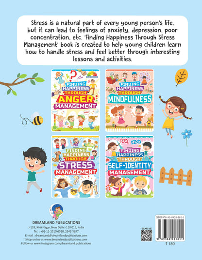 Dreamland Stress Management - Finding Happiness Series : Children Interactive & Activity Book