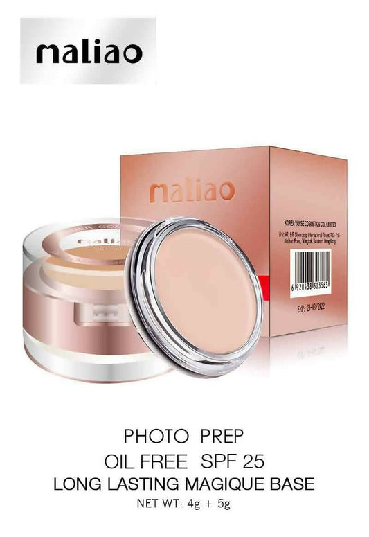 Maliao Professional Matte Look 2N1 Oil Free Primer And Concealer
