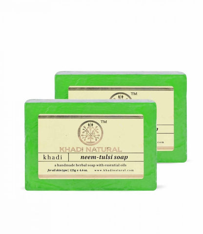 Khadi Natural Herbal Neem Tulsi Soap