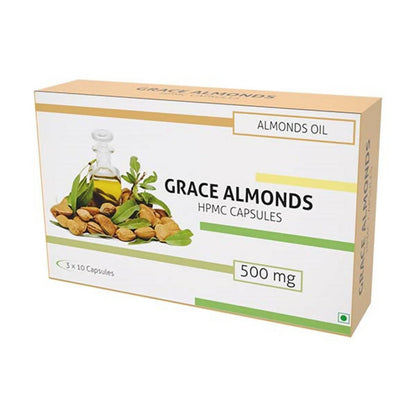 Nutra Grace Almond Oil Capsules