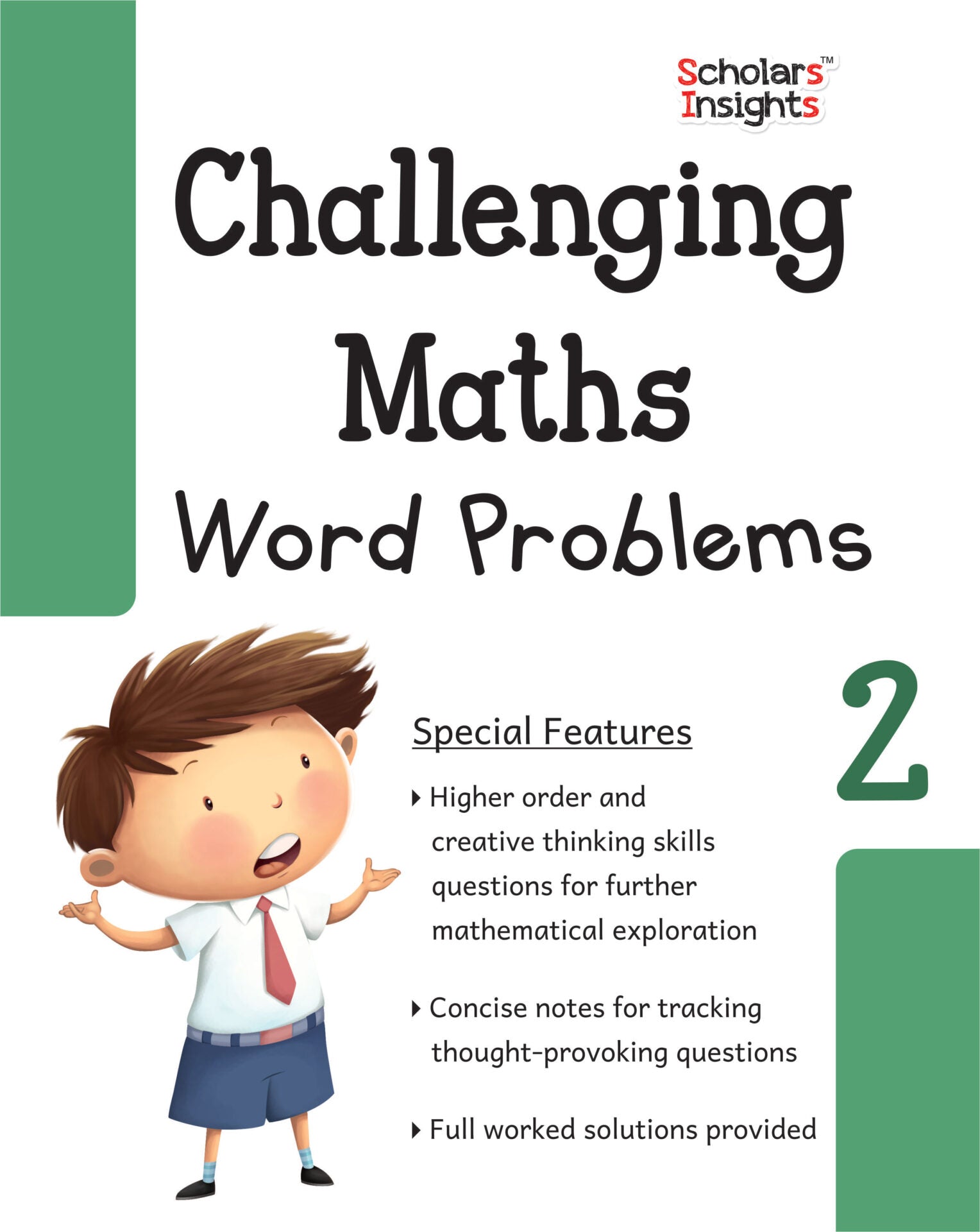 Scholars Insights Challenging Maths Word Problems - 2 -  buy in usa 