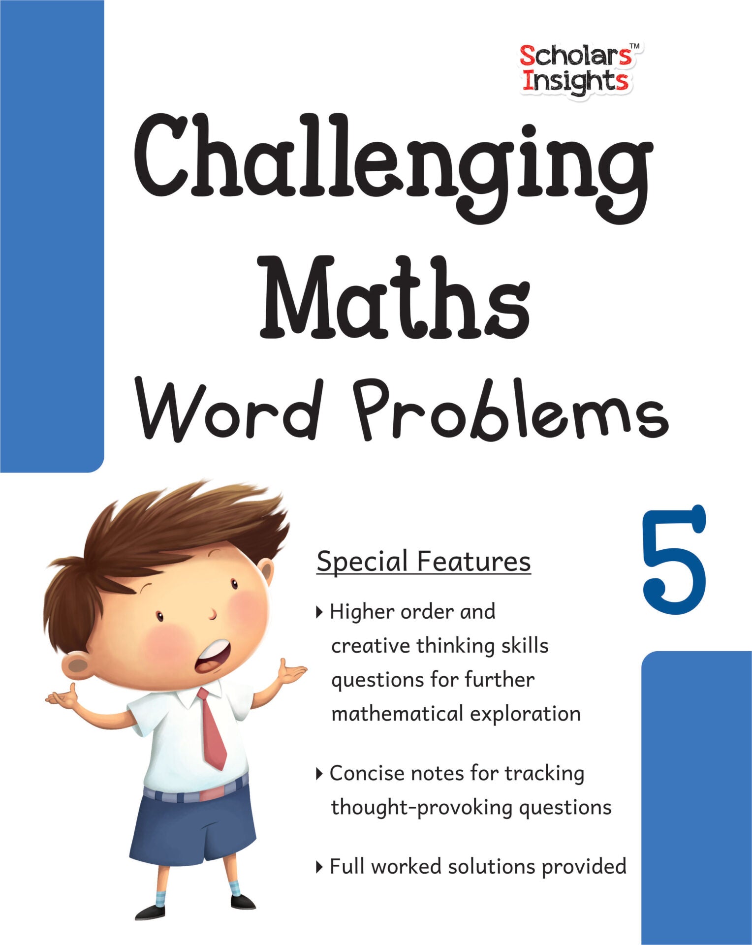 Scholars Insights Challenging Maths Word Problems - 5 -  buy in usa 