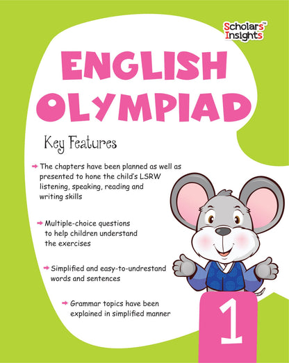 Scholars Insights English Olympiad Grade 1 -  buy in usa 