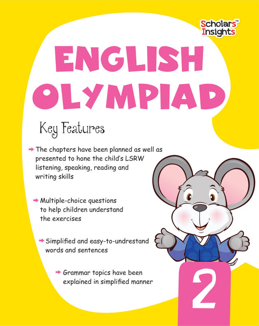 Scholars Insights English Olympiad Grade 2 -  buy in usa 