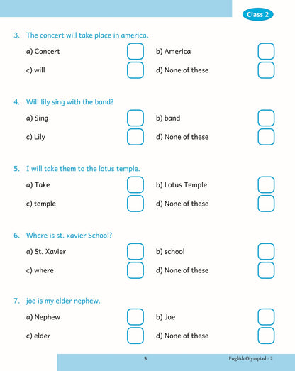 Scholars Insights English Olympiad Grade 2