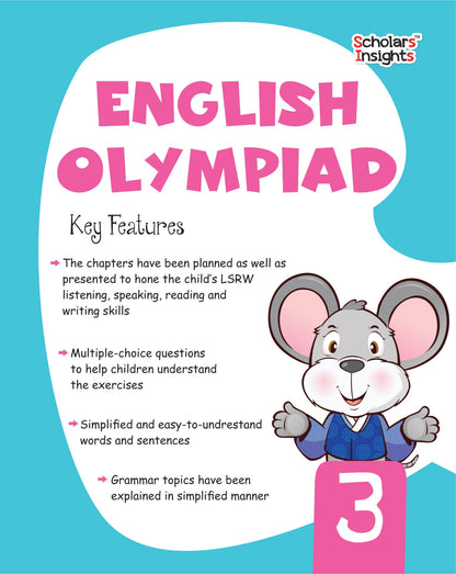 Scholars Insights English Olympiad Grade 3 -  buy in usa 