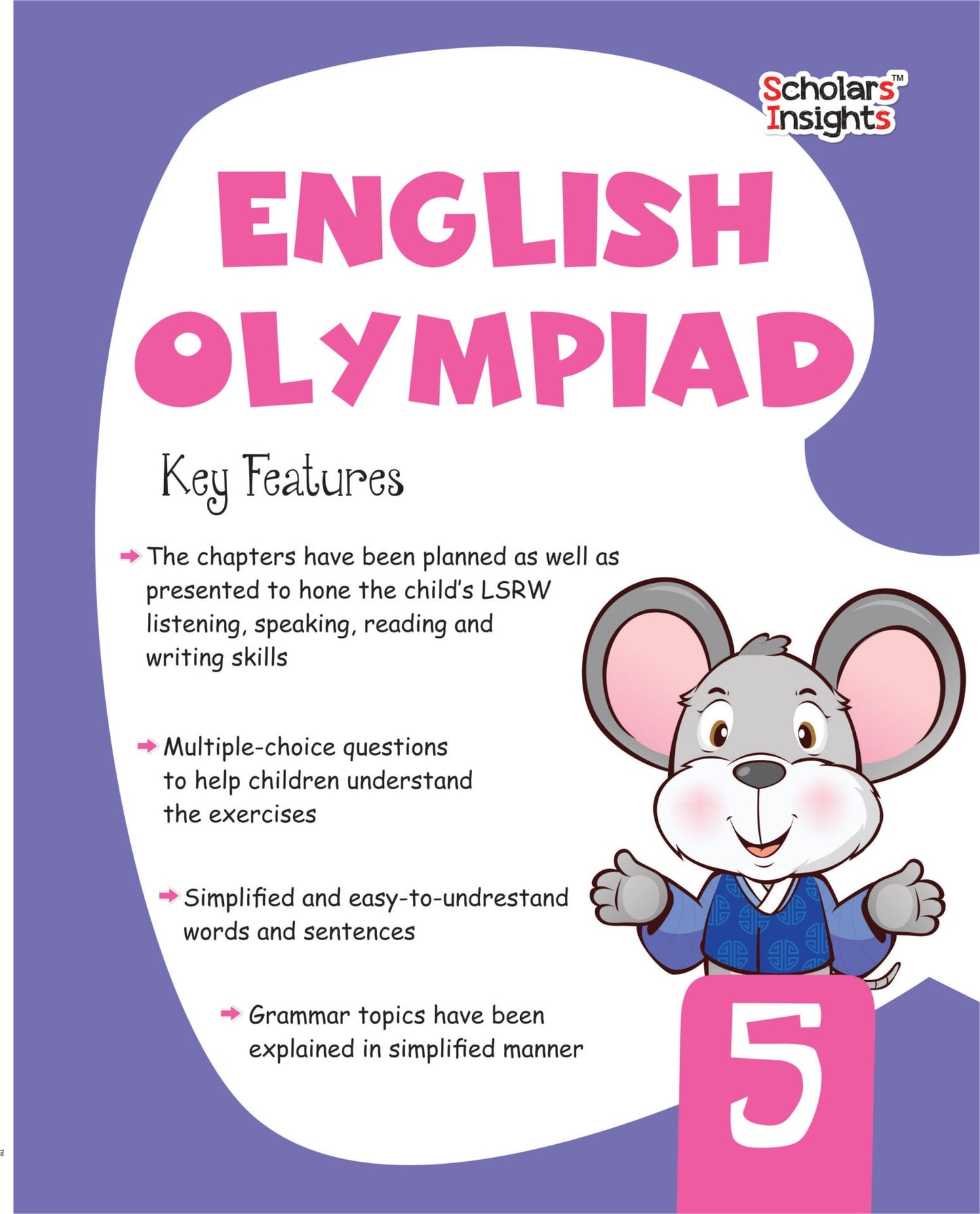 Scholars Insights English Olympiad Grade 5 -  buy in usa 