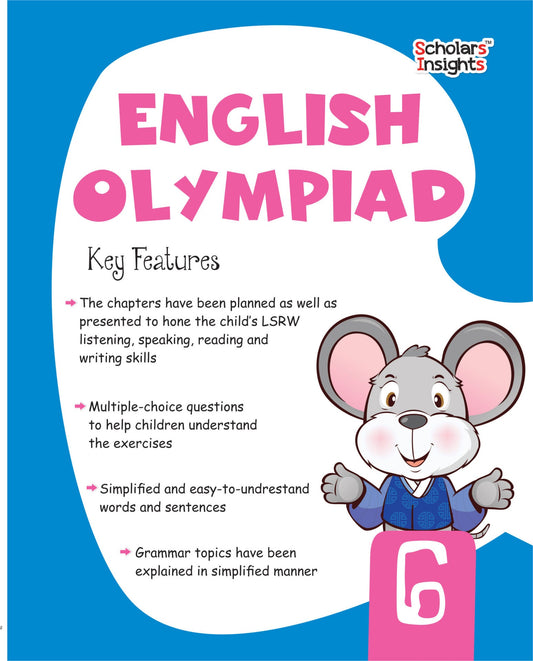 Scholars Insights English Olympiad Grade 6 -  buy in usa 