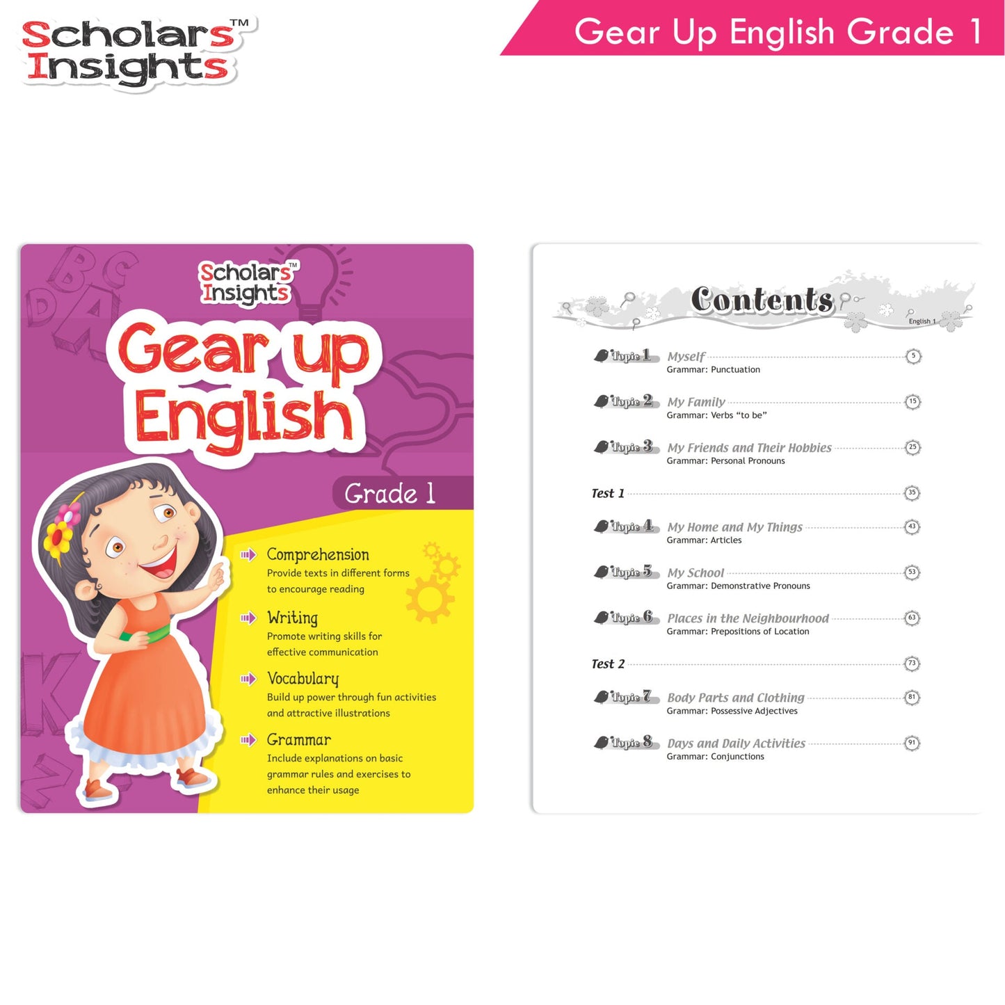 Scholars Insights Gear Up English Grade 1