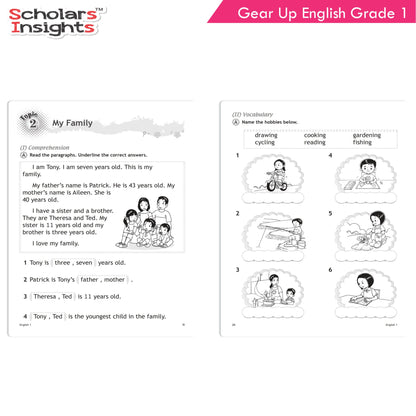 Scholars Insights Gear Up English Grade 1