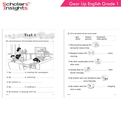 Scholars Insights Gear Up English Grade 1