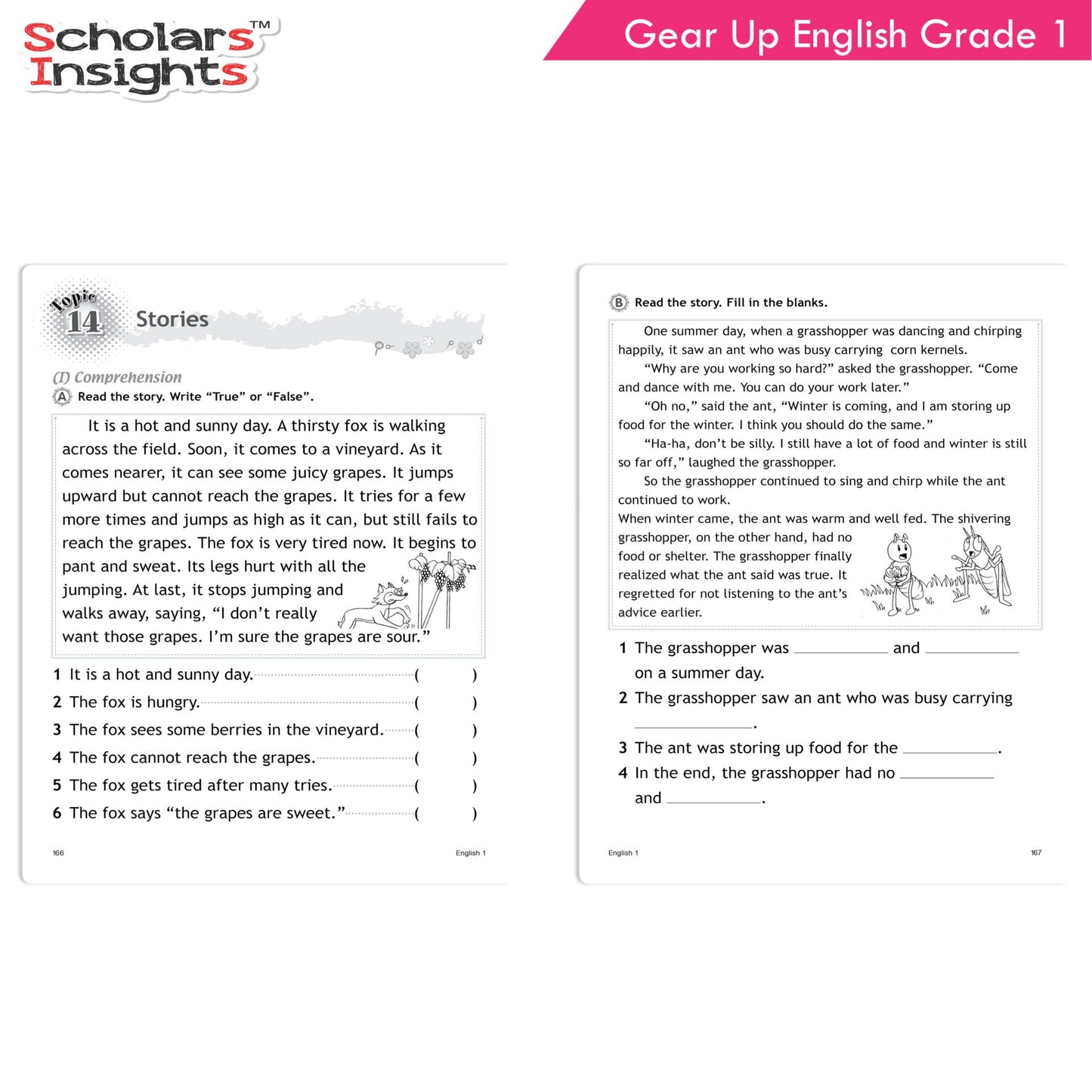 Scholars Insights Gear Up English Grade 1