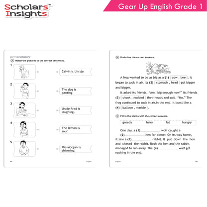 Scholars Insights Gear Up English Grade 1