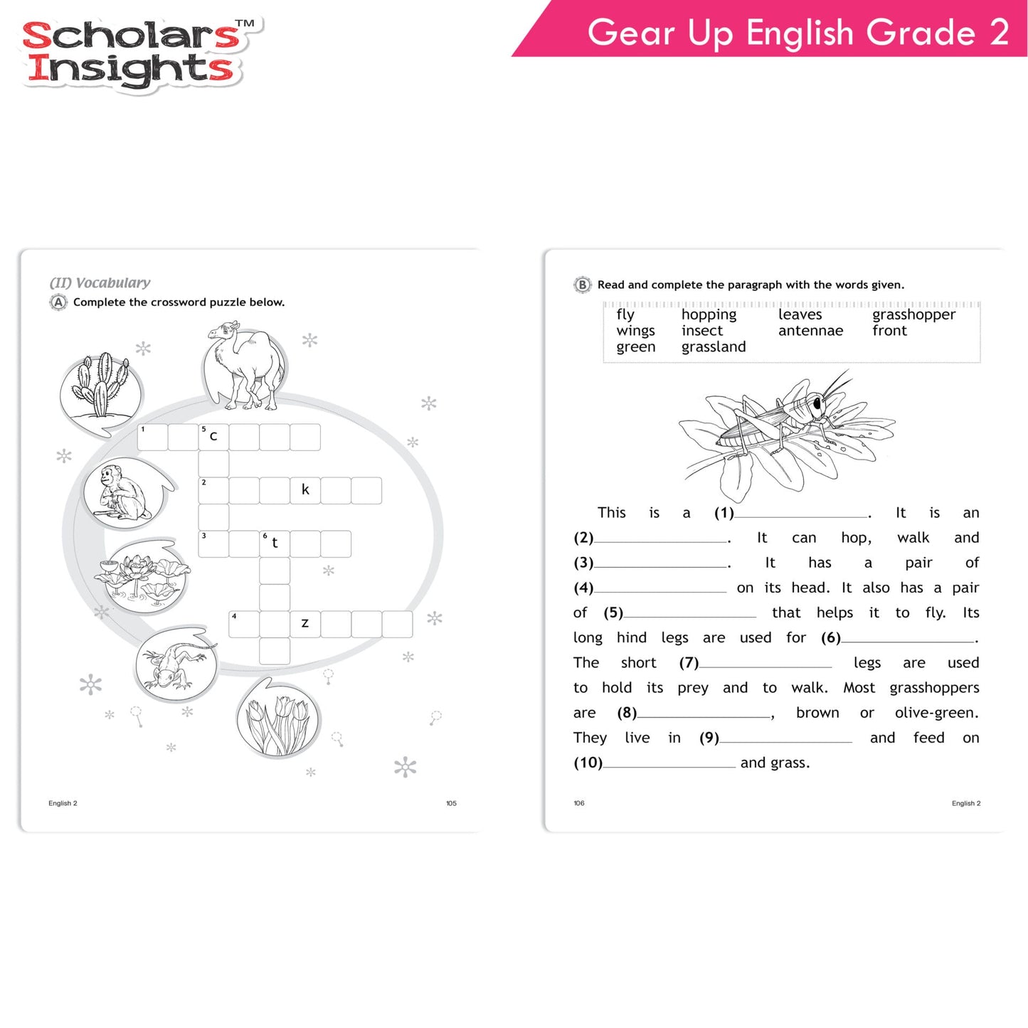 Scholars Insights Gear Up English Grade 2