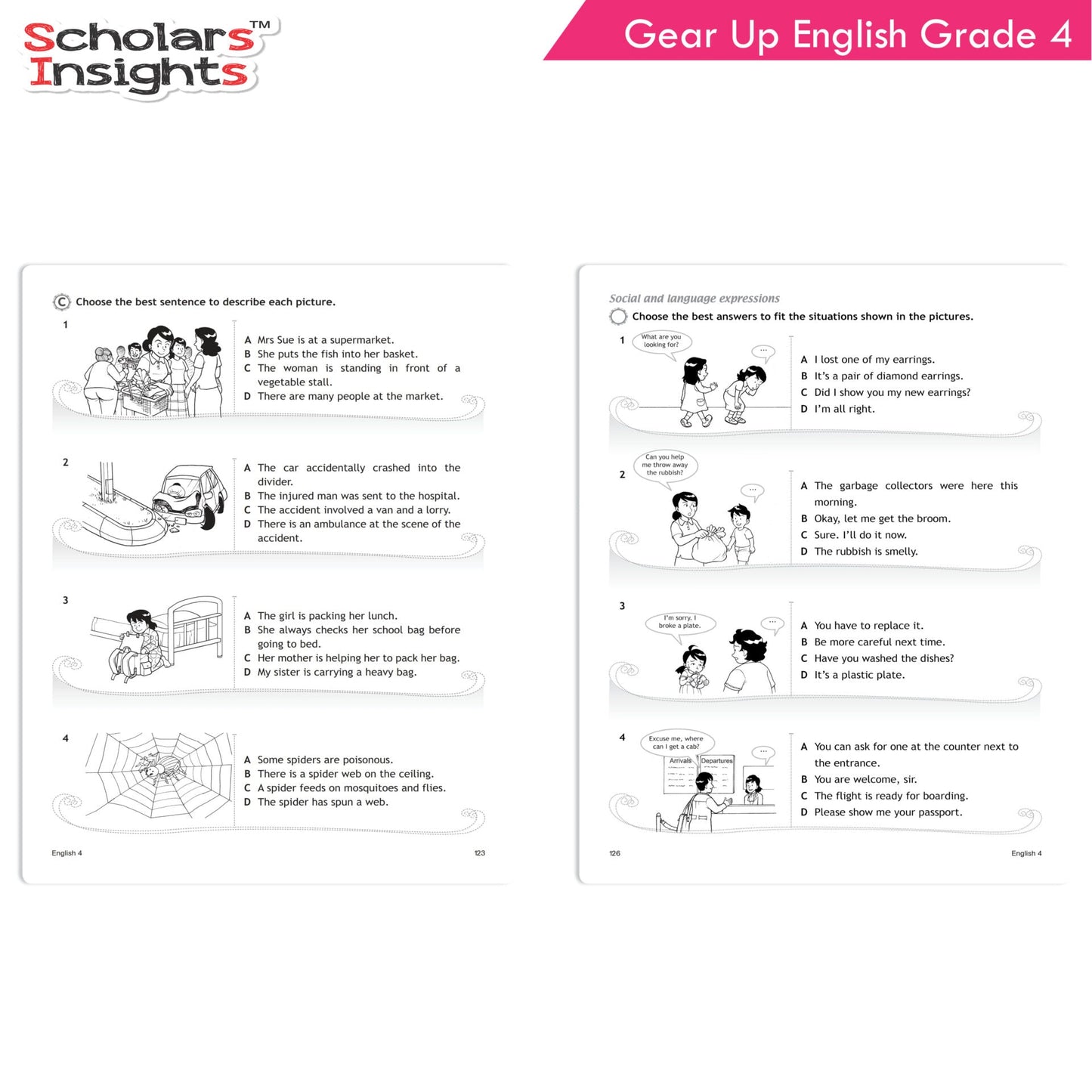 Scholars Insights Gear Up English Grade 4