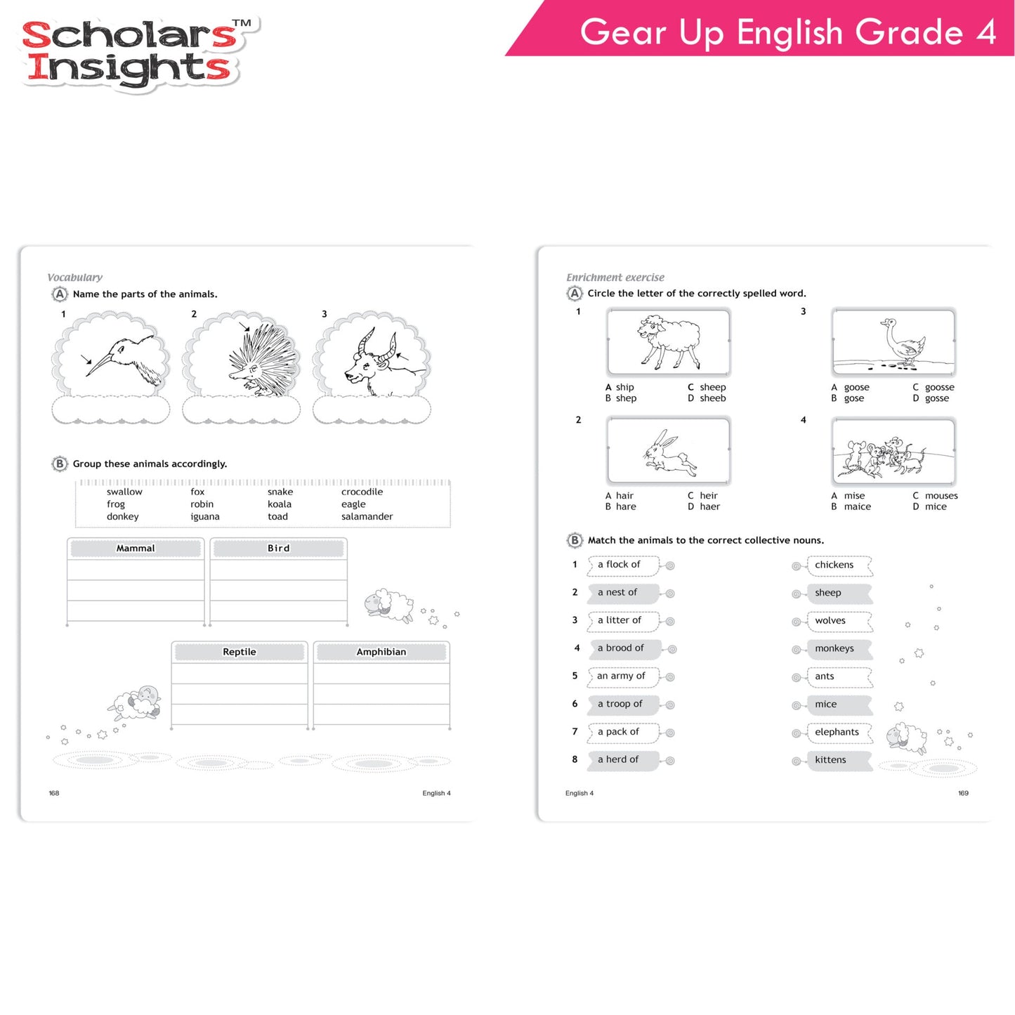 Scholars Insights Gear Up English Grade 4