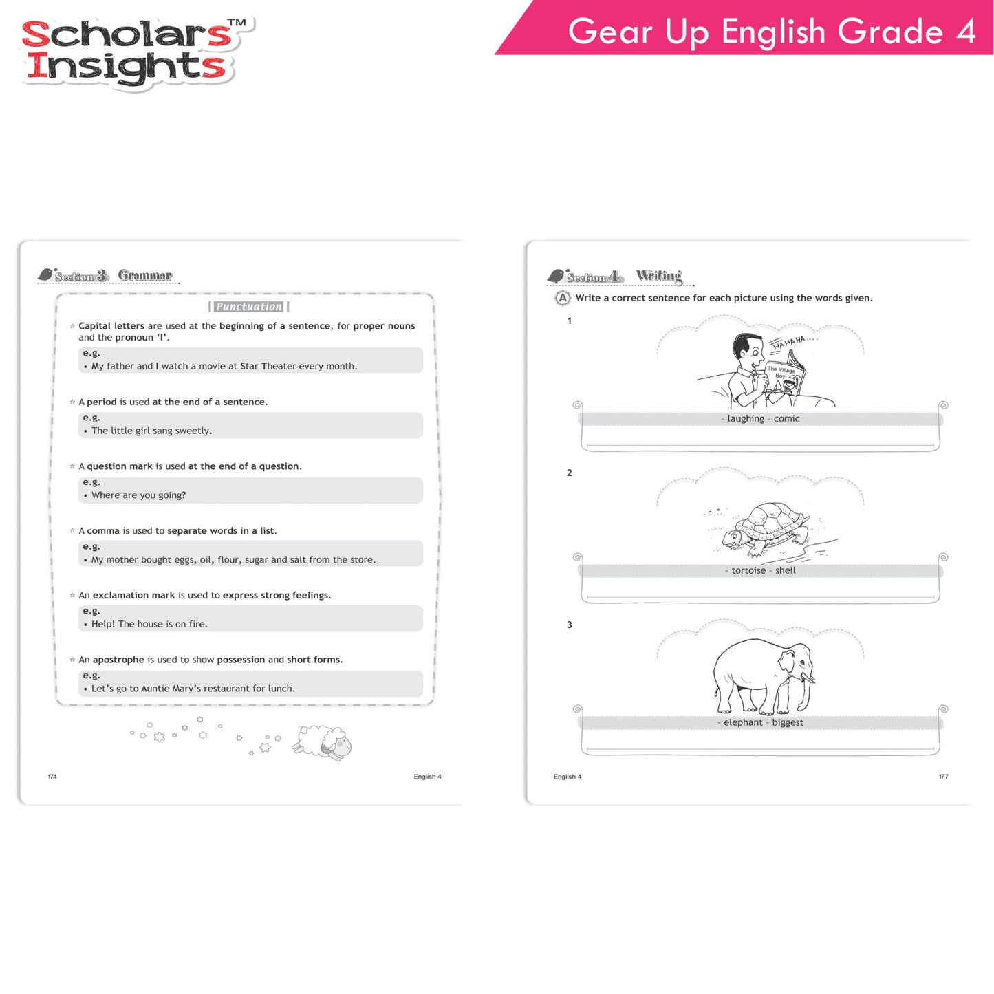 Scholars Insights Gear Up English Grade 4