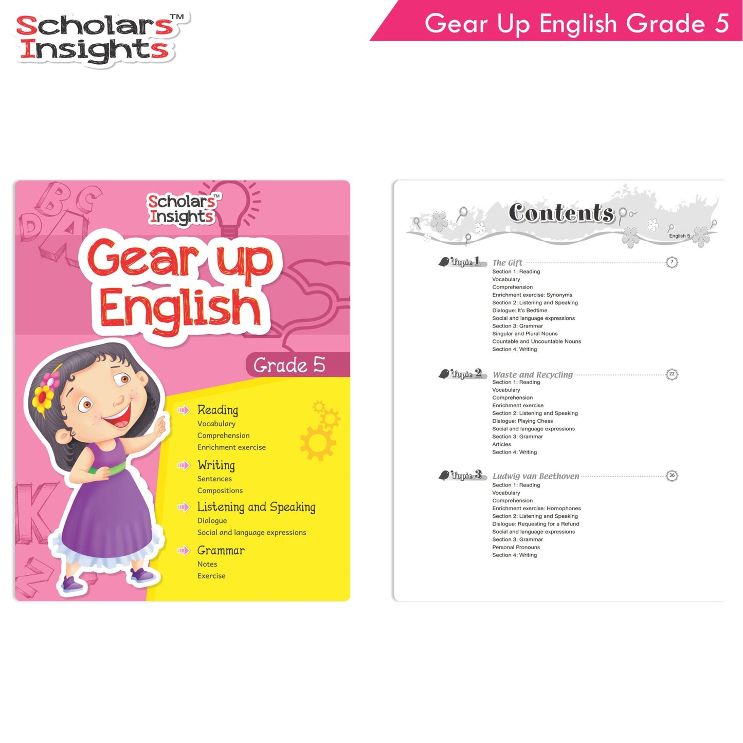 Scholars Insights Gear Up English Grade 5