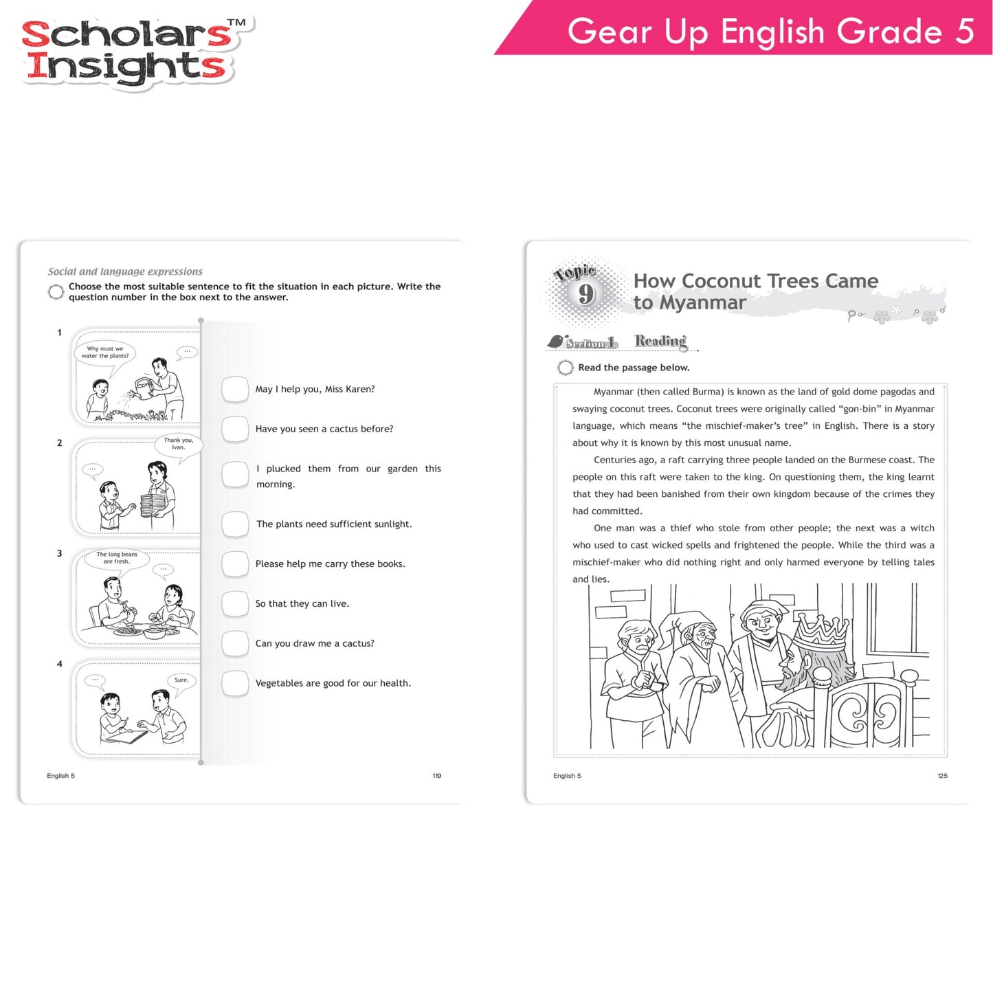 Scholars Insights Gear Up English Grade 5