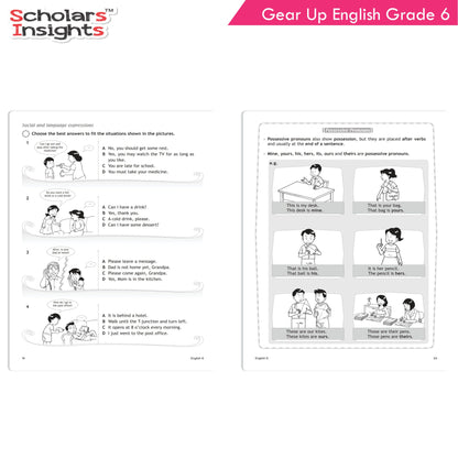 Scholars Insights Gear Up English Grade 6