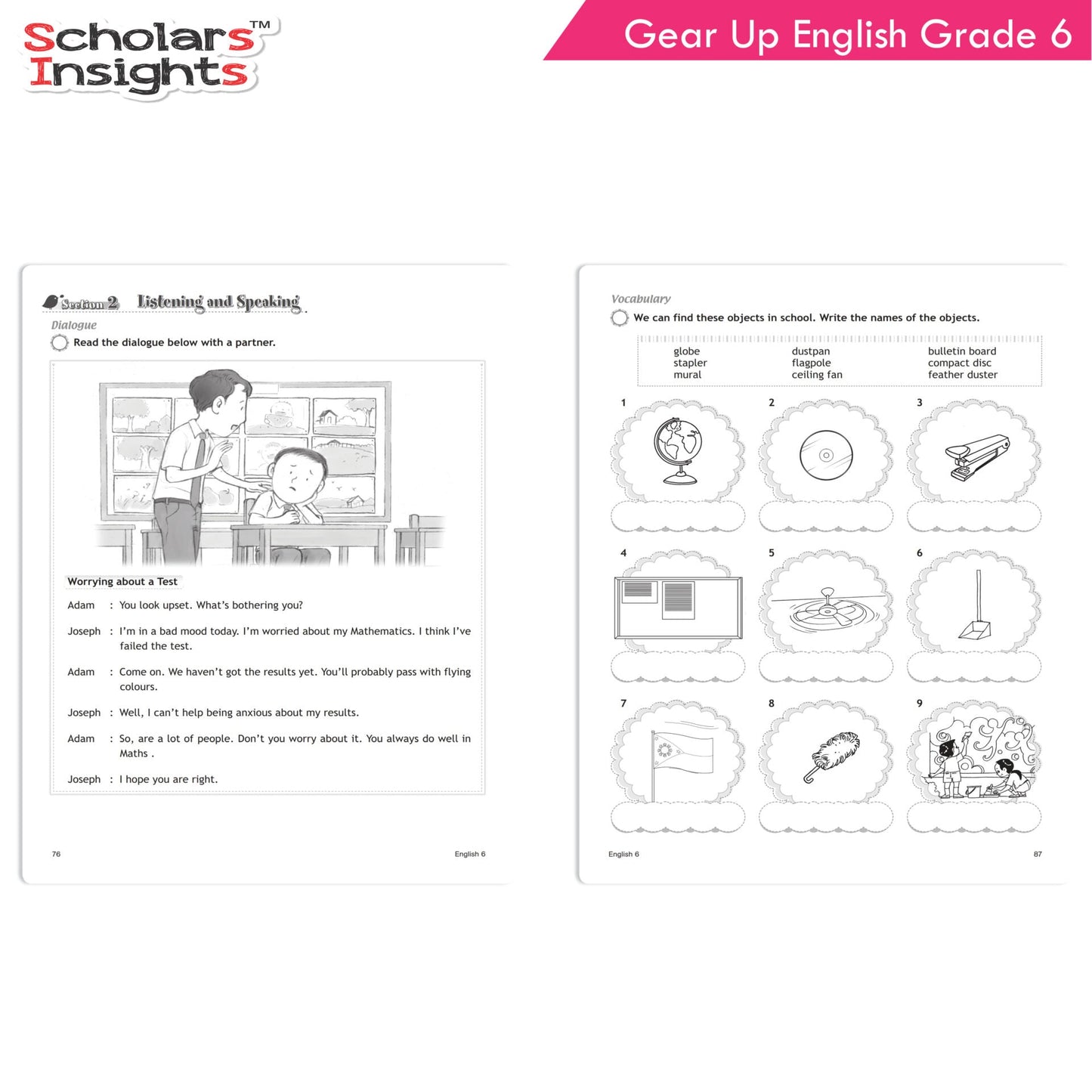 Scholars Insights Gear Up English Grade 6