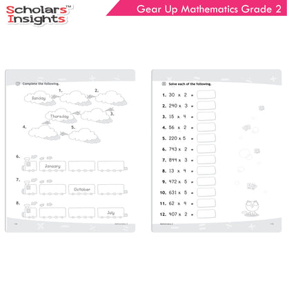 Scholars Insights Gear Up Maths Grade 2