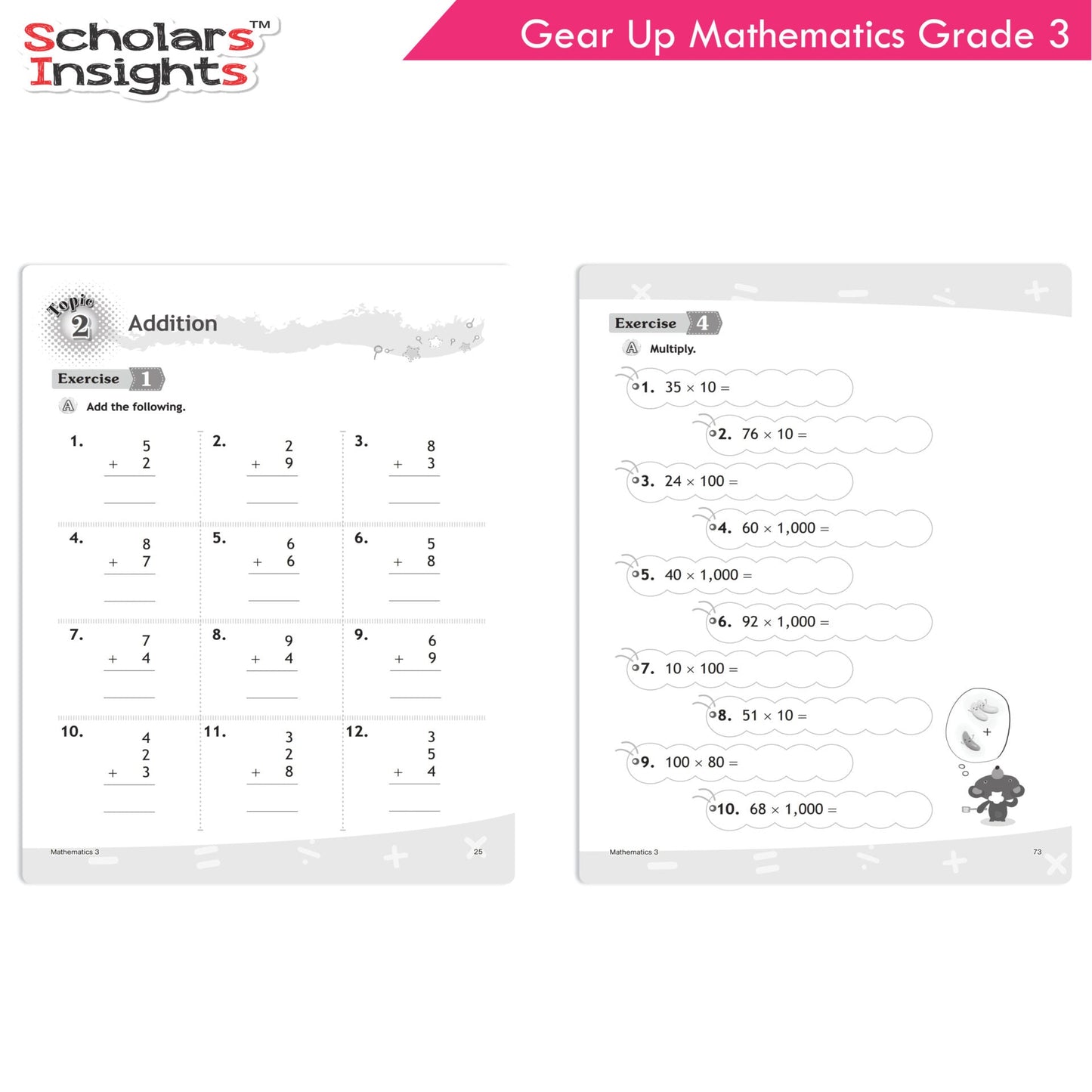 Scholars Insights Gear Up Maths Grade 3