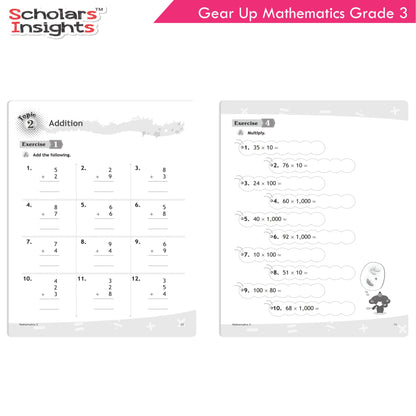 Scholars Insights Gear Up Maths Grade 3