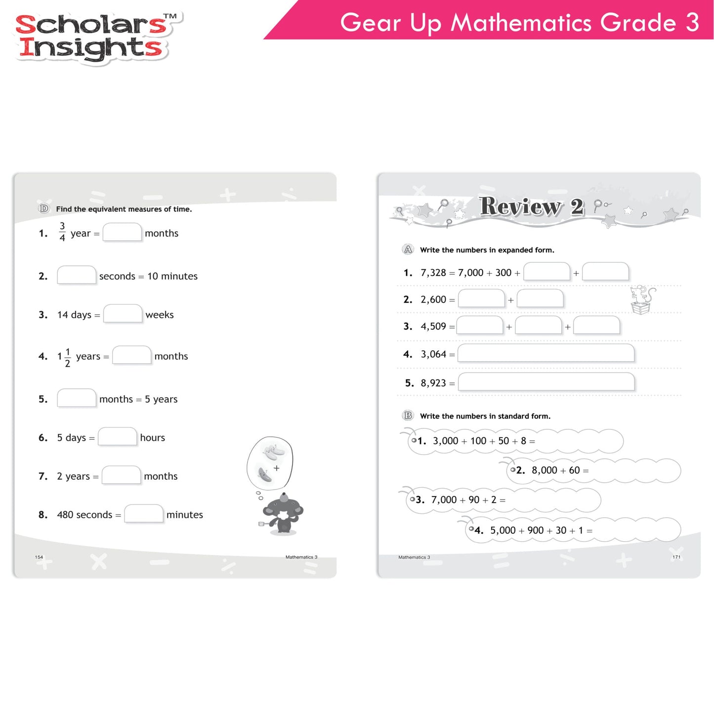 Scholars Insights Gear Up Maths Grade 3