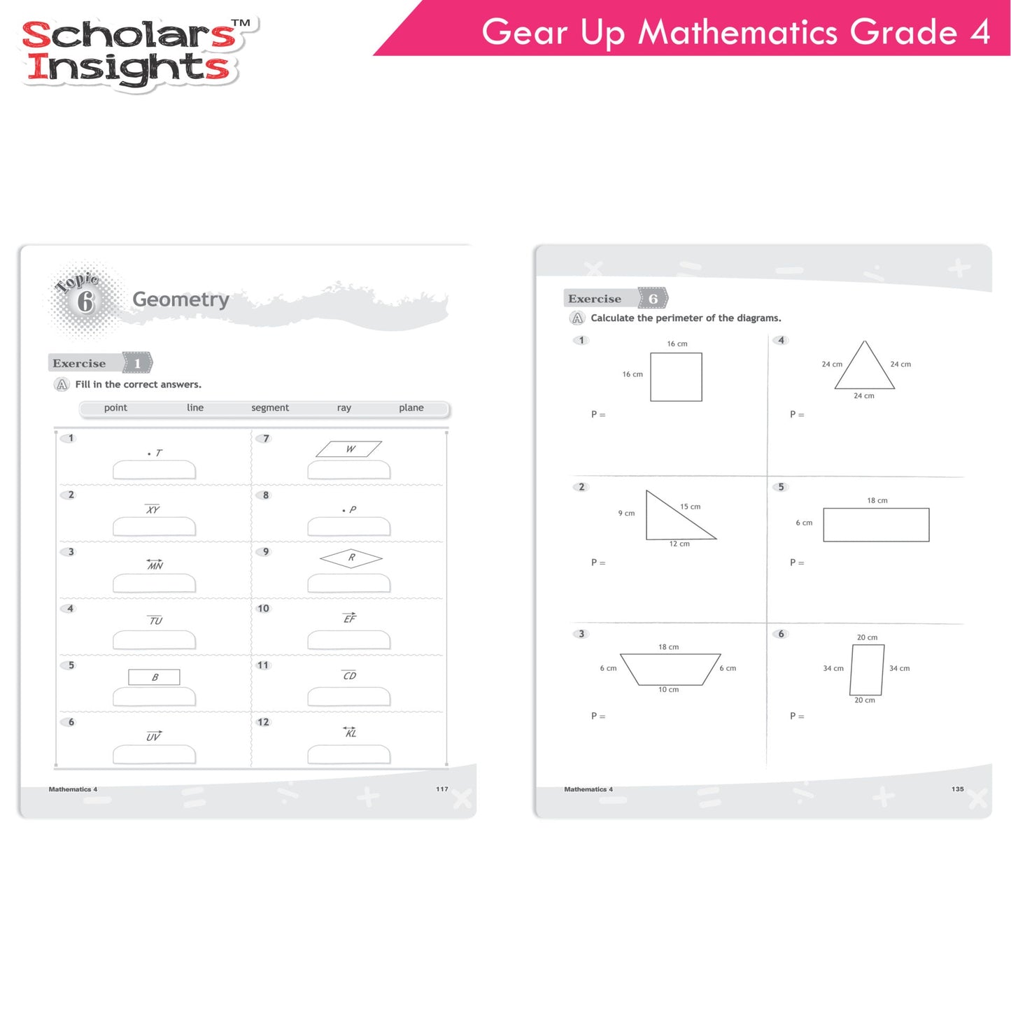 Scholars Insights Gear Up Maths Grade 4