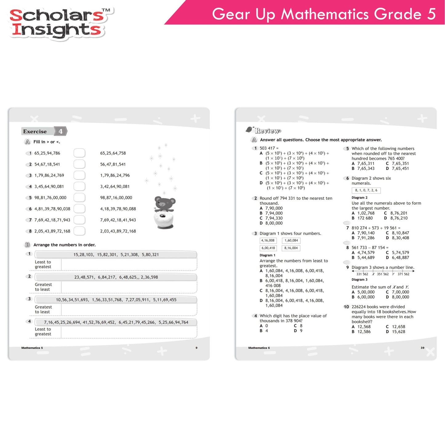 Scholars Insights Gear Up Maths Grade 5