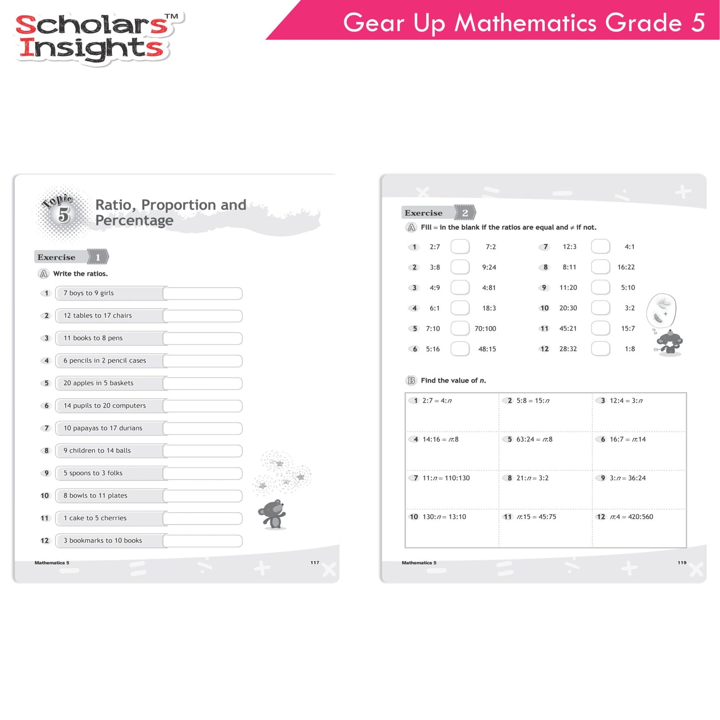 Scholars Insights Gear Up Maths Grade 5