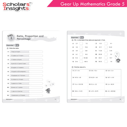 Scholars Insights Gear Up Maths Grade 5