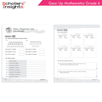 Scholars Insights Gear Up Maths Grade 6