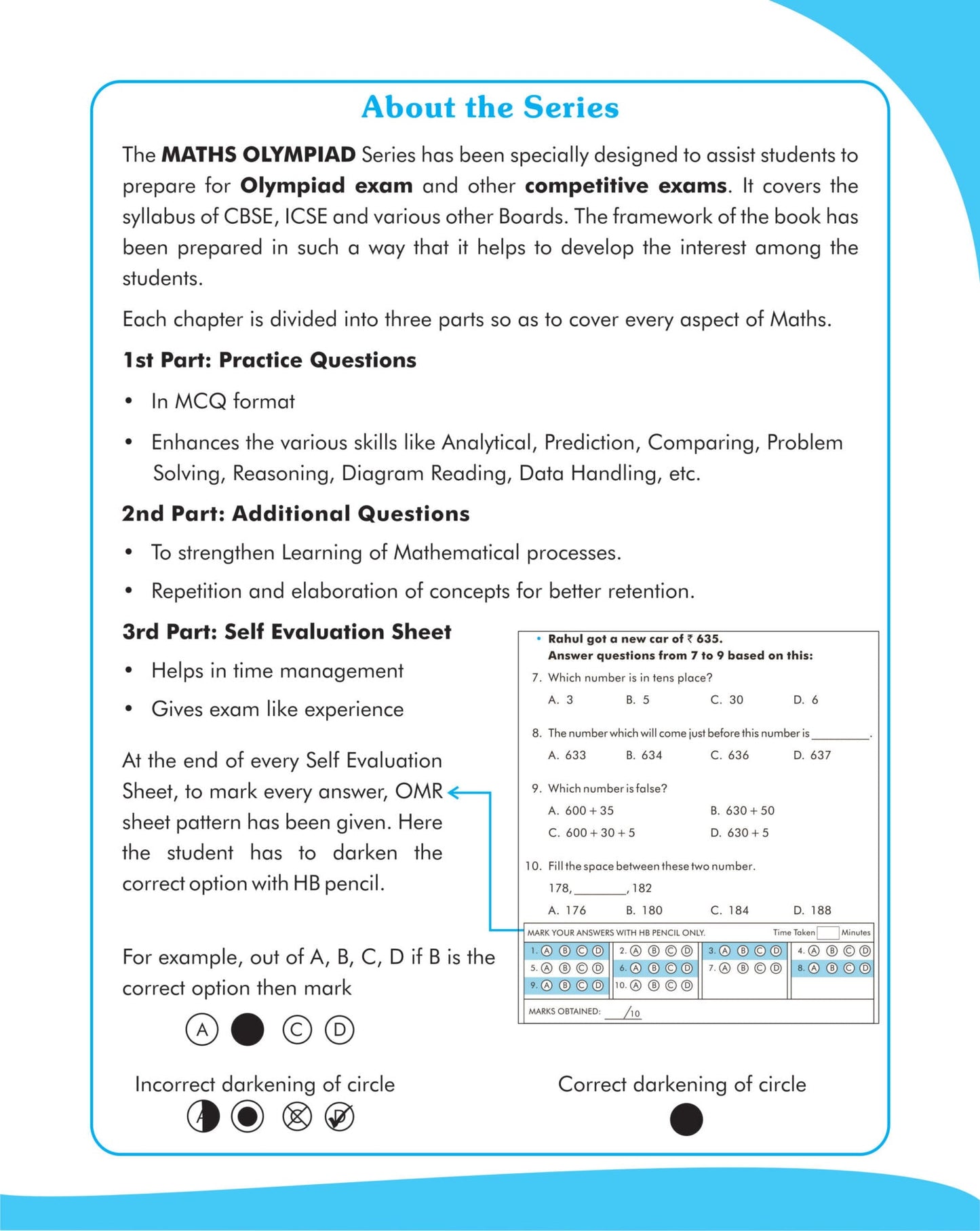 Scholars Insights Maths Olympiad Grade 1