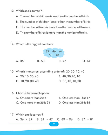 Scholars Insights Maths Olympiad Grade 1