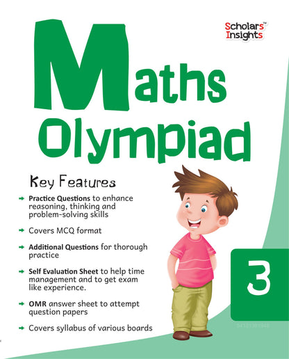 Scholars Insights Maths Olympiad Grade 3 -  buy in usa 