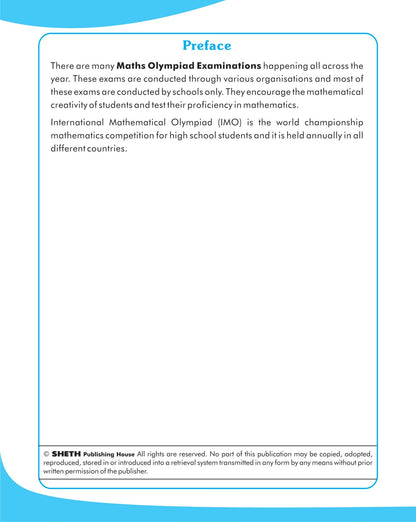 Scholars Insights Maths Olympiad Grade 3