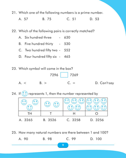 Scholars Insights Maths Olympiad Grade 3