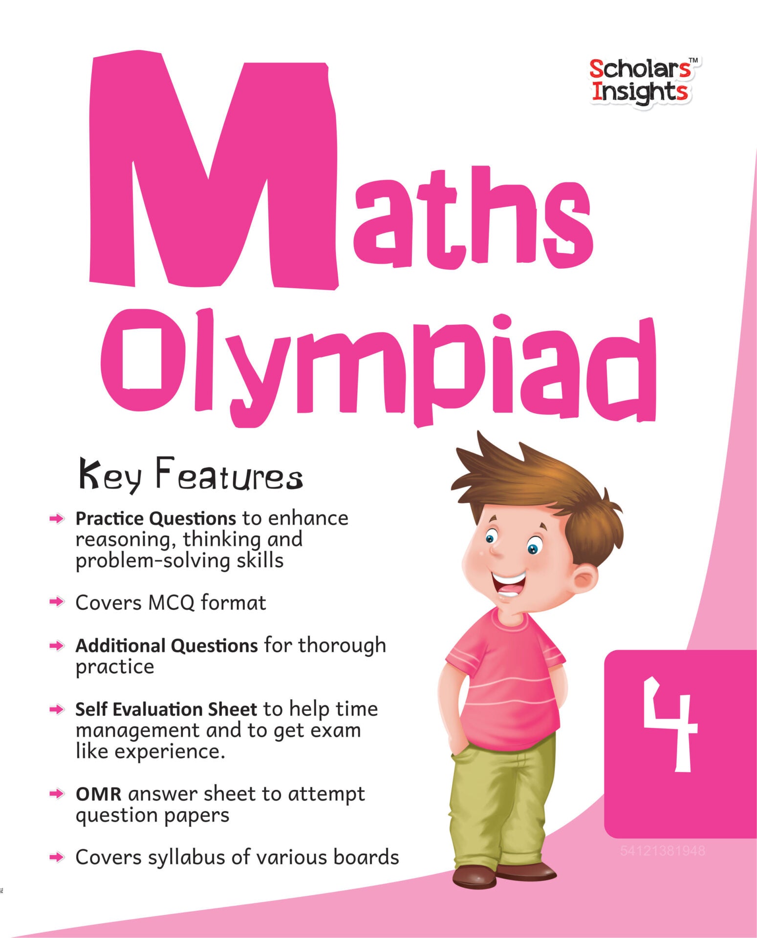 Scholars Insights Maths Olympiad Grade 4 -  buy in usa 