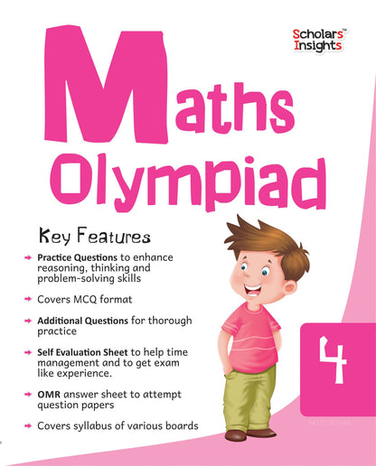 Scholars Insights Maths Olympiad Grade 4 -  buy in usa 