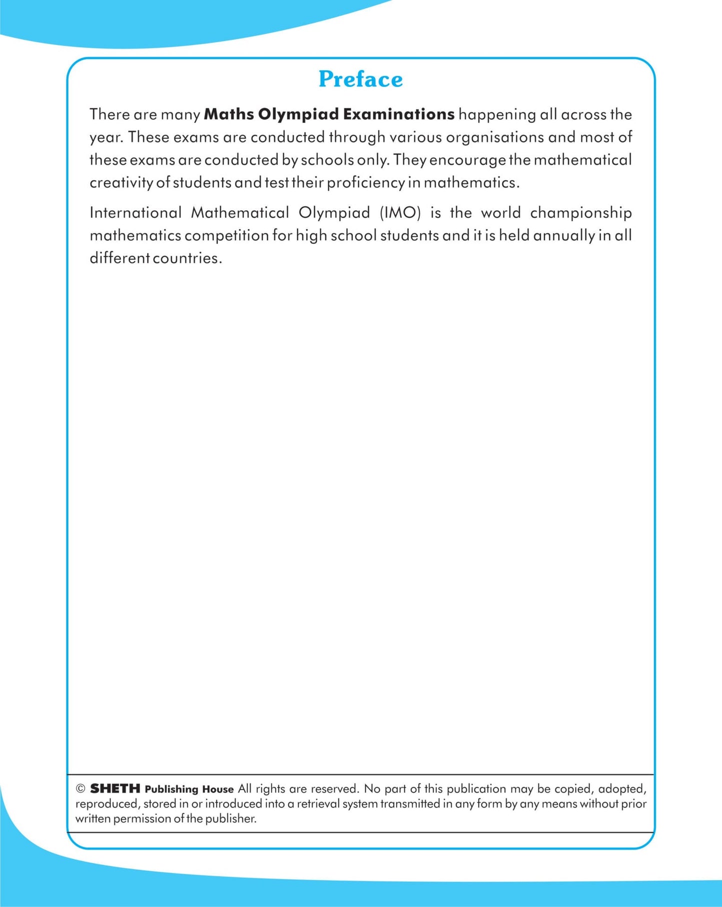 Scholars Insights Maths Olympiad Grade 4