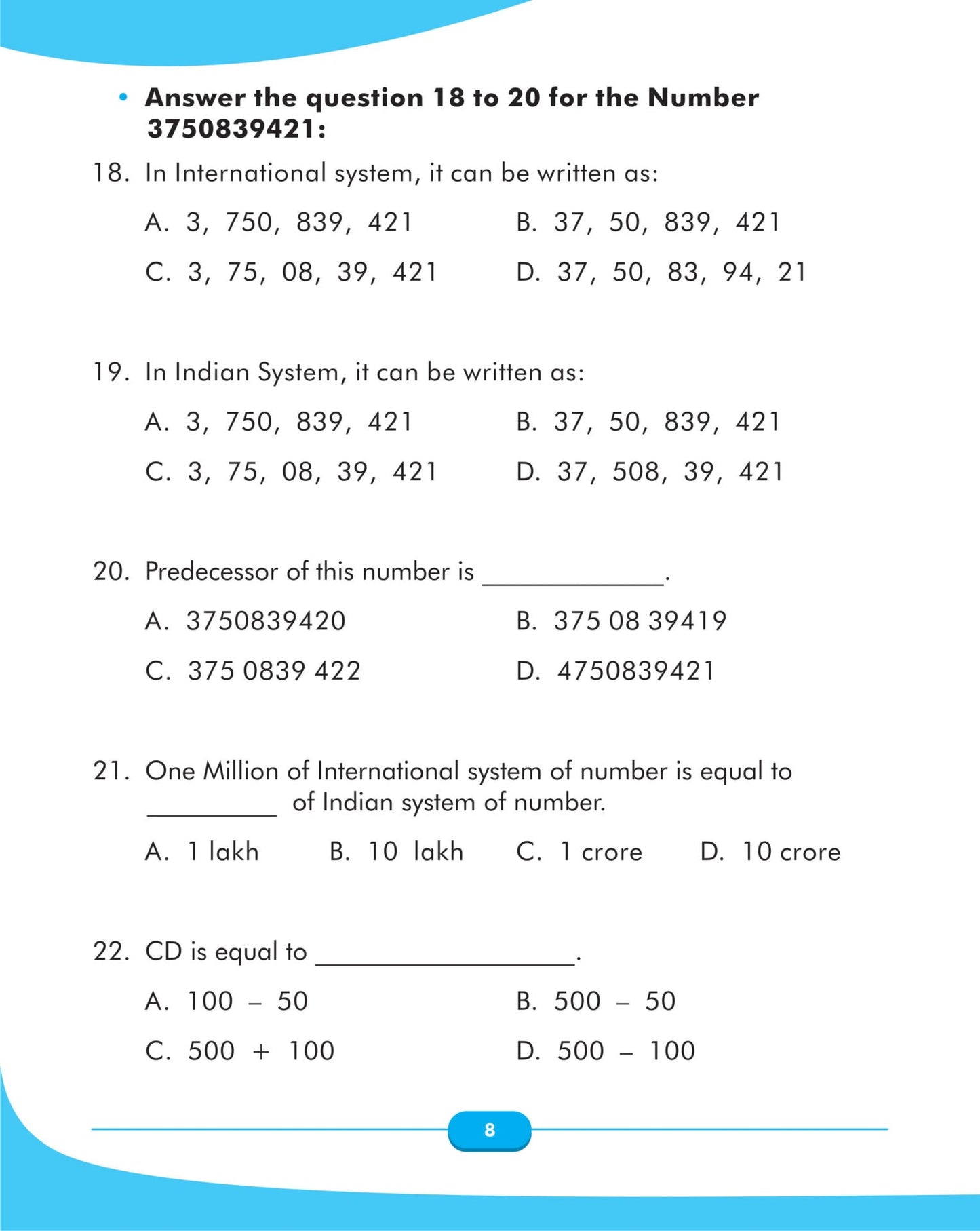 Scholars Insights Maths Olympiad Grade 5